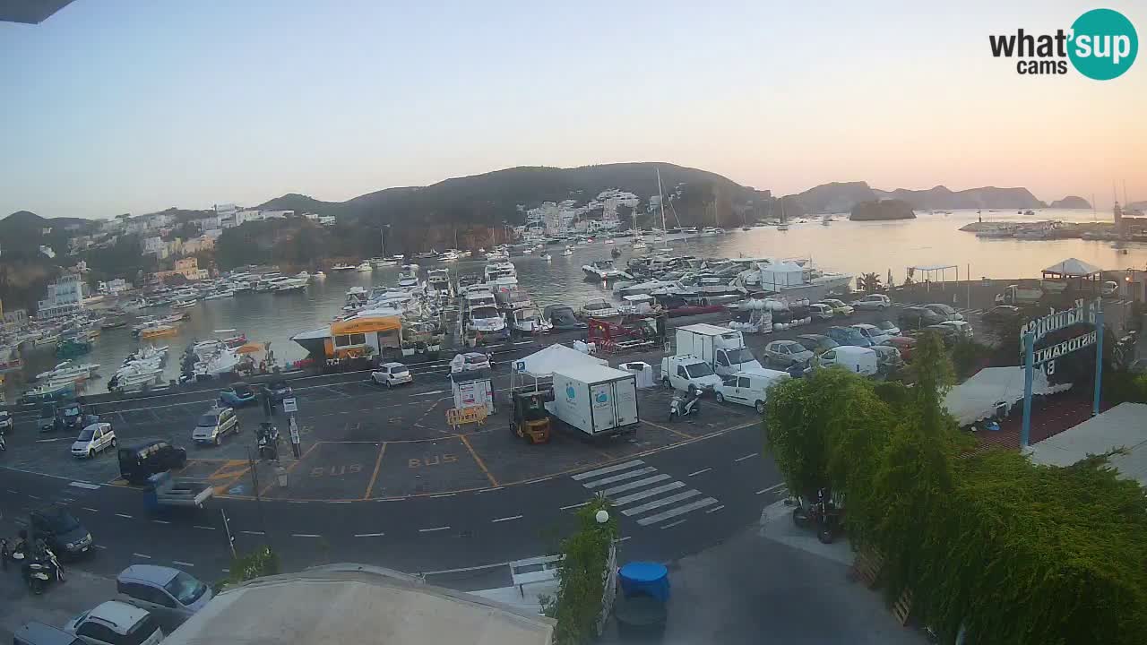 Ponza port webcam – Island of Ponza