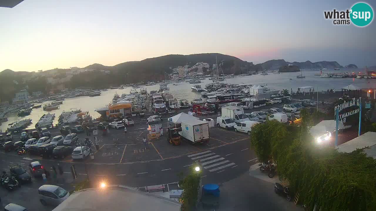Webcam du port de Ponza – Île de Ponza
