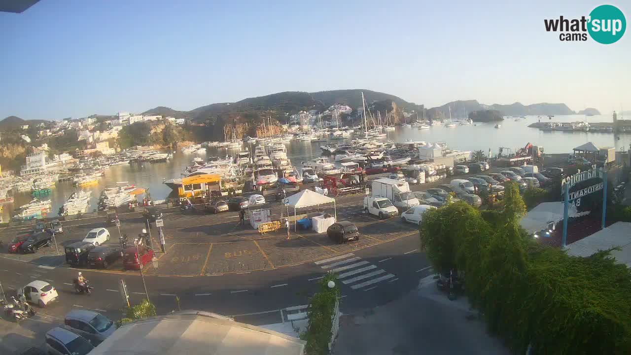 Webcam du port de Ponza – Île de Ponza