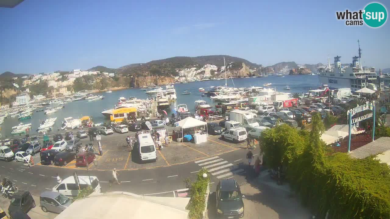 Ponza port webcam – Island of Ponza