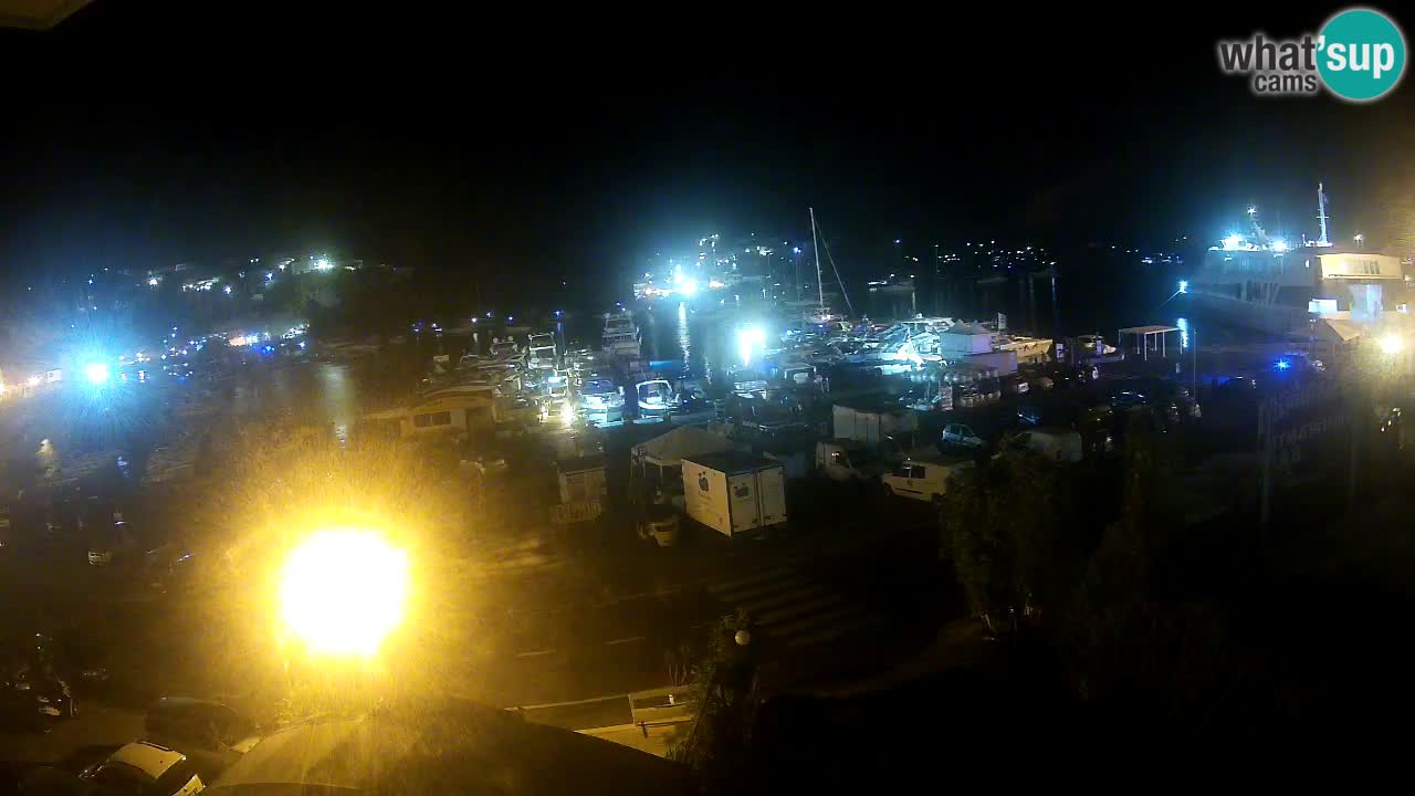 Insel Ponza Hafen webcam – Italien