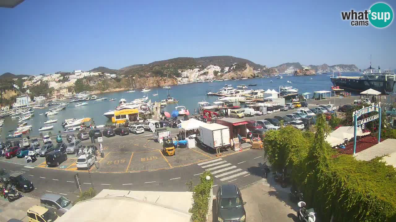 Webcam del puerto de Ponza – Isla de Ponza