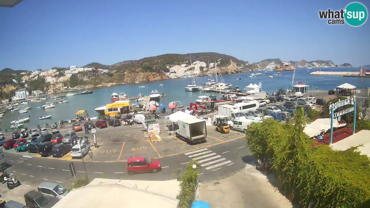 Ponza port webcam – Island of Ponza