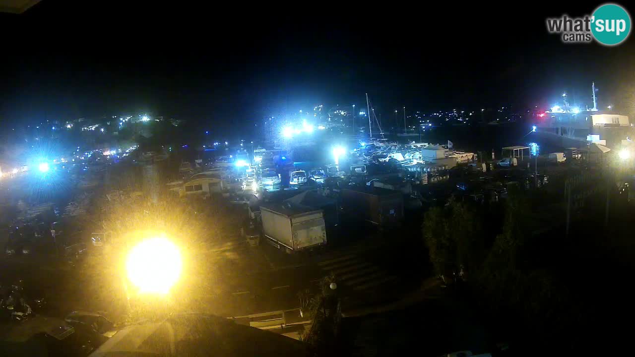Insel Ponza Hafen webcam – Italien