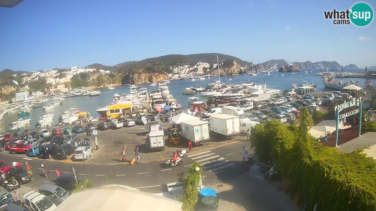 Ponza port webcam – Island of Ponza
