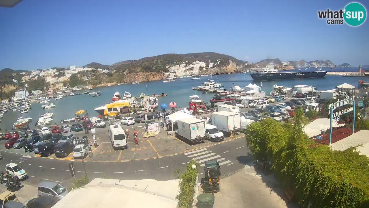 Ponza port webcam – Island of Ponza