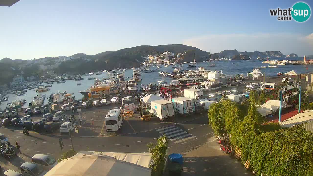 Ponza port webcam – Island of Ponza