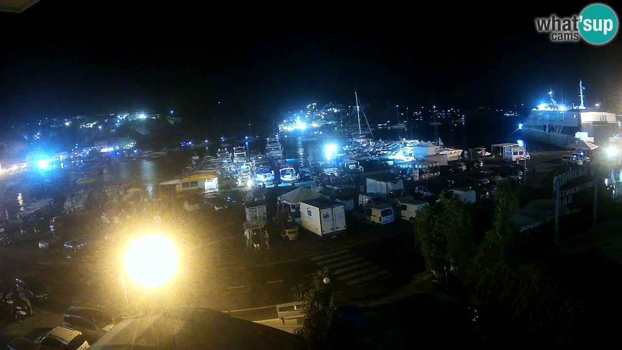 Ponza port webcam – Island of Ponza