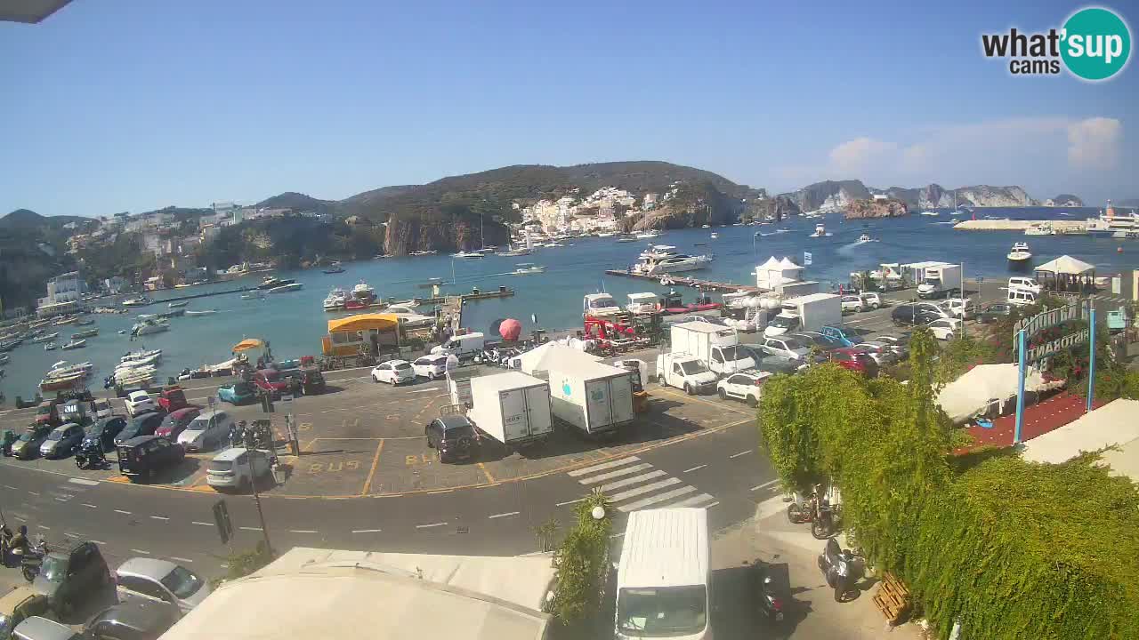Ponza port webcam – Island of Ponza