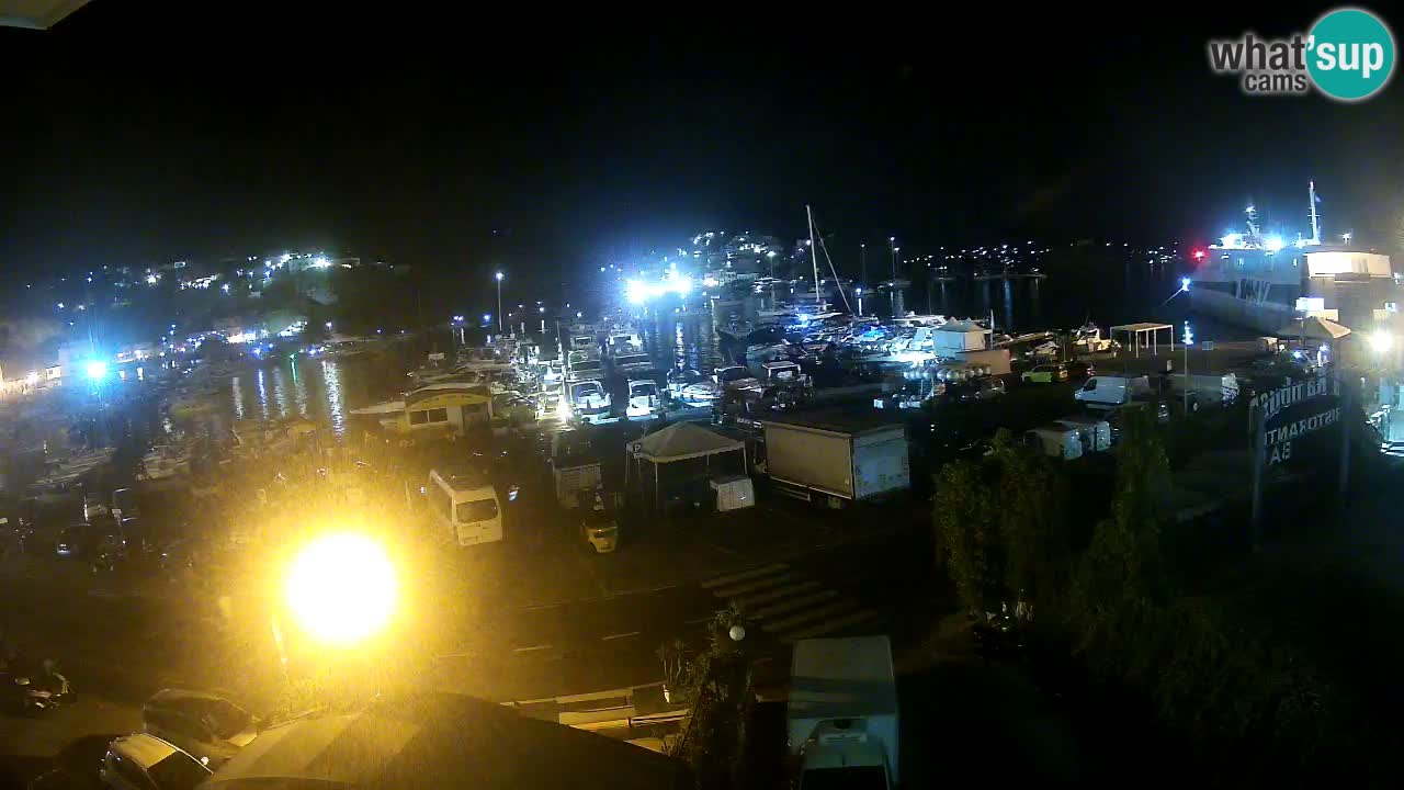 Insel Ponza Hafen webcam – Italien