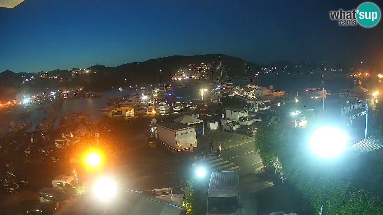 Insel Ponza Hafen webcam – Italien