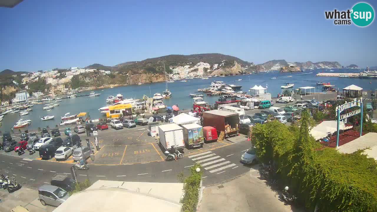 Web kamera luka Ponza – otok Ponza