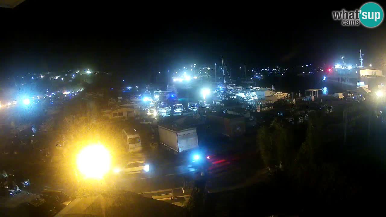 Webcam du port de Ponza – Île de Ponza