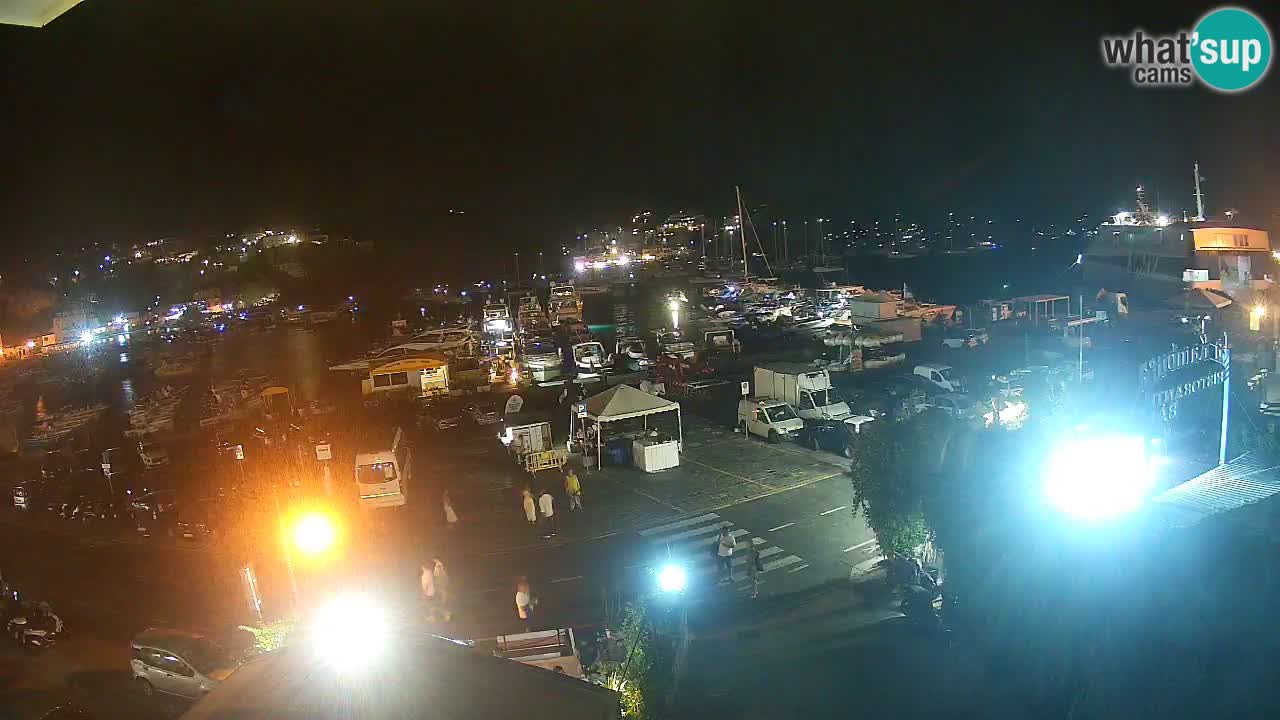 Ponza port webcam – Island of Ponza