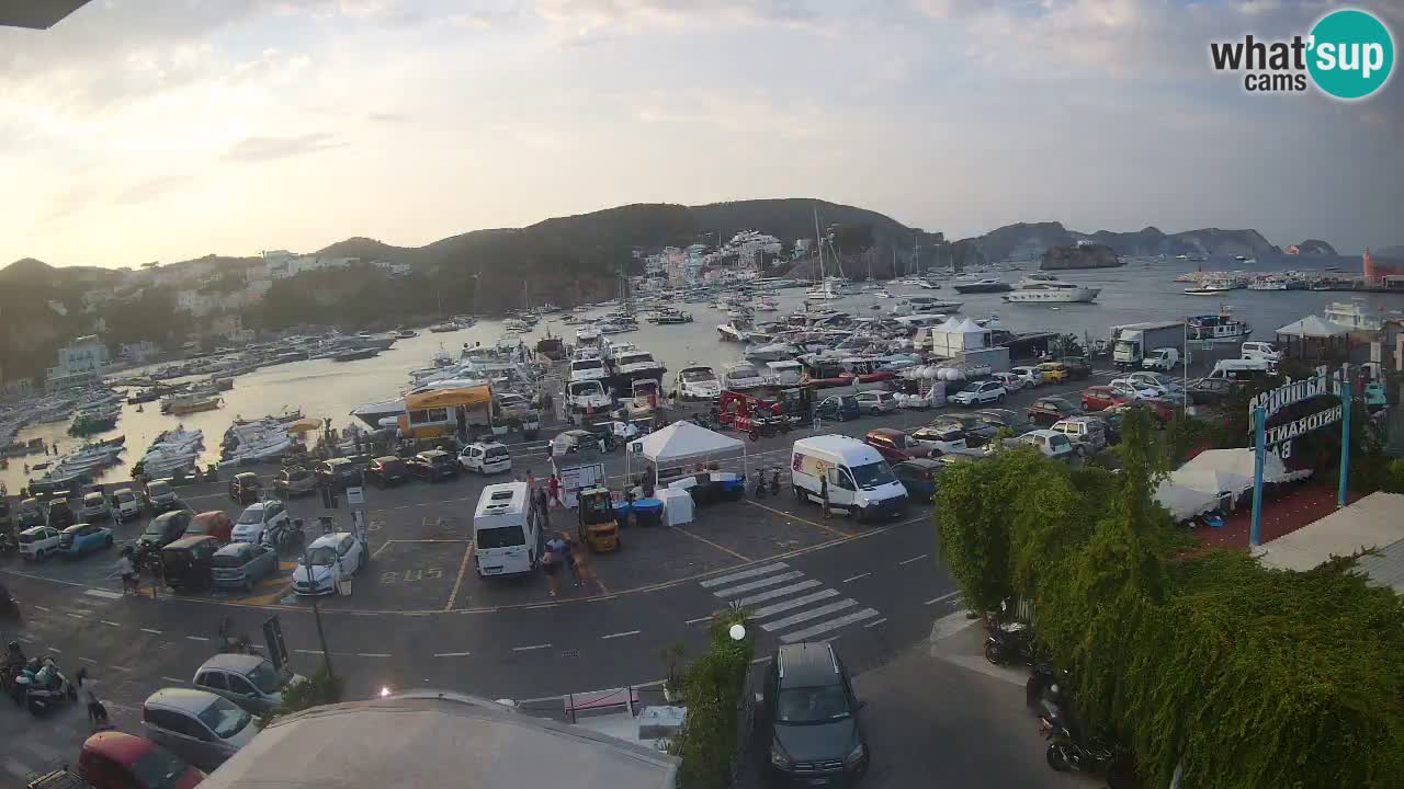 Ponza port webcam – Island of Ponza