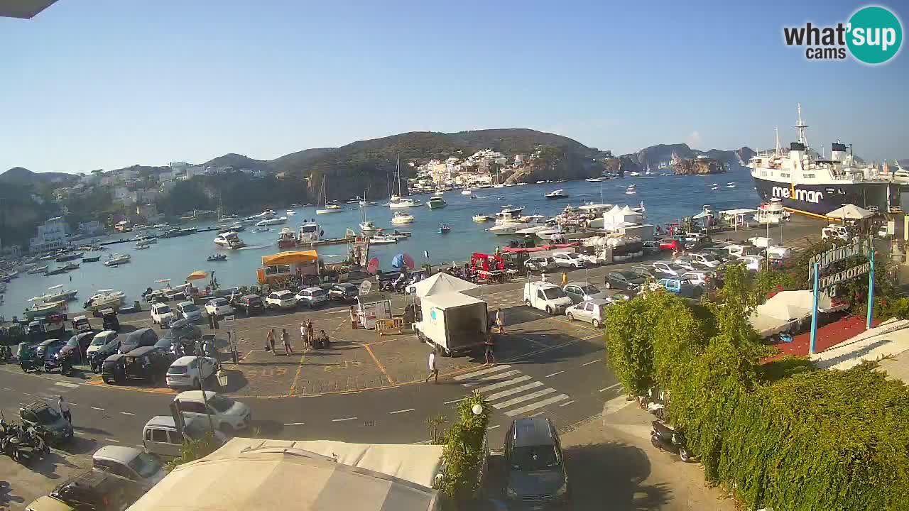 Webcam del puerto de Ponza – Isla de Ponza