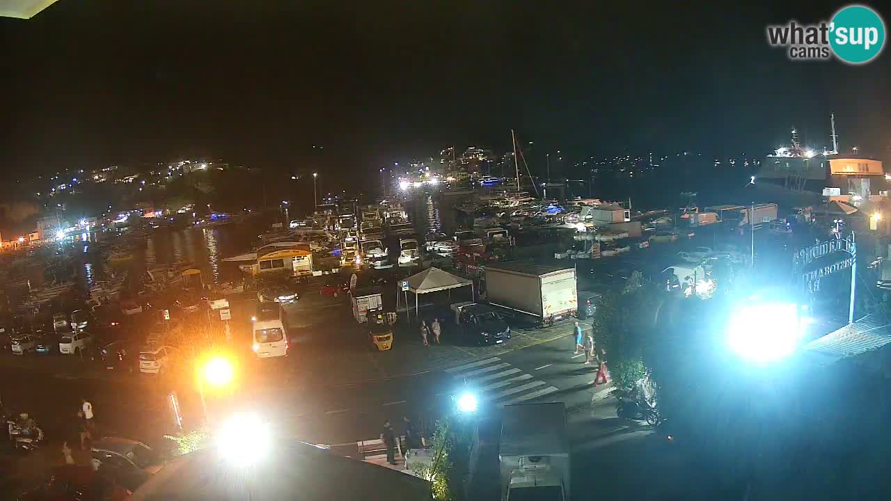 Webcam du port de Ponza – Île de Ponza