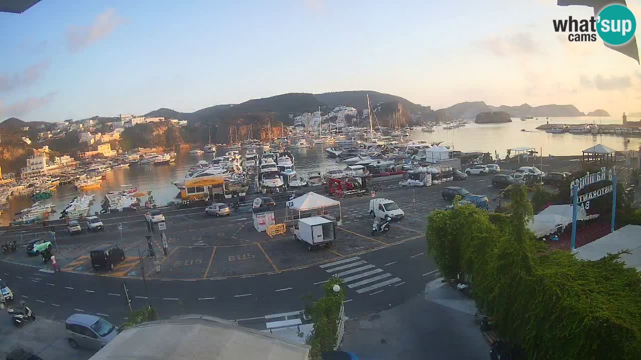 Ponza port webcam – Island of Ponza