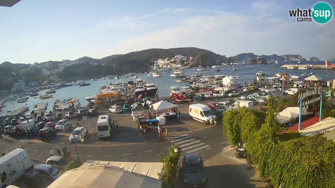Ponza port webcam – Island of Ponza