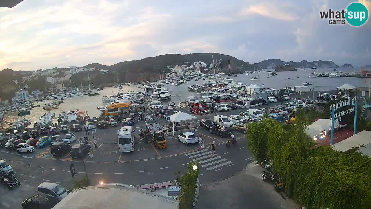 Webcam du port de Ponza – Île de Ponza