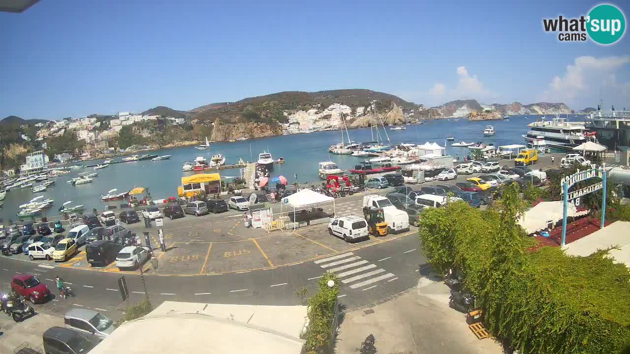 Ponza port webcam – Island of Ponza