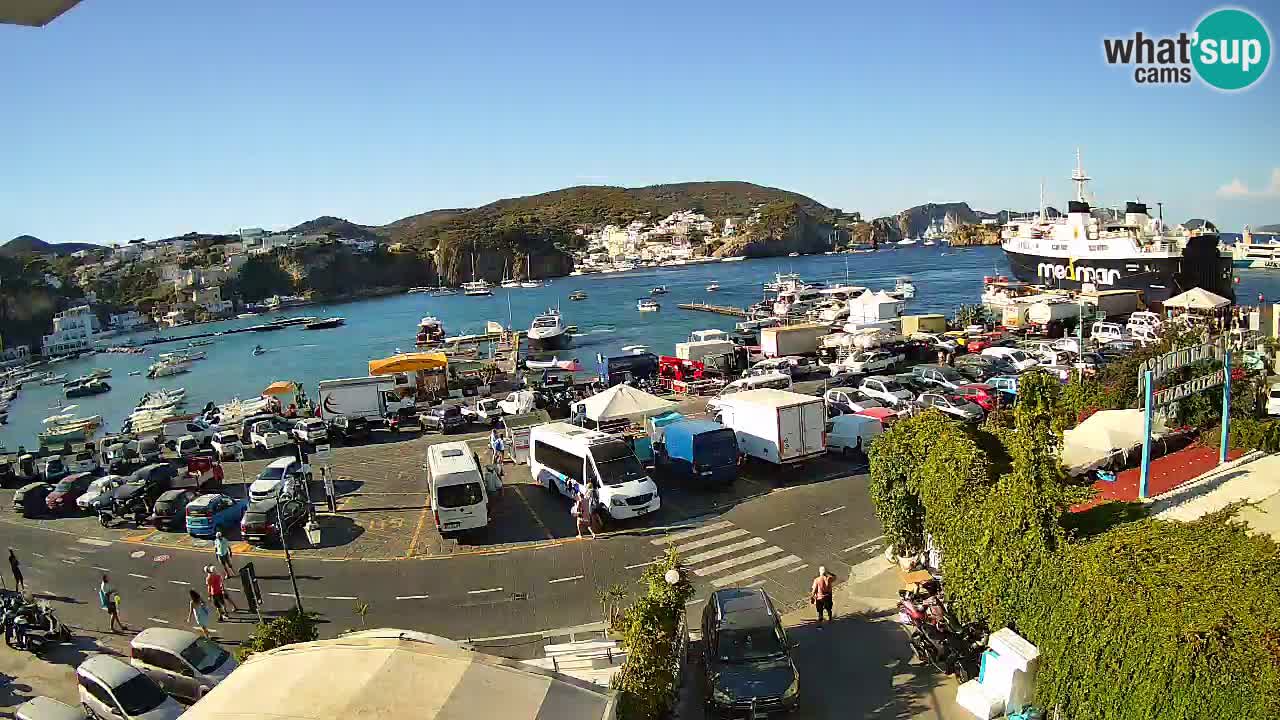 Ponza port webcam – Island of Ponza