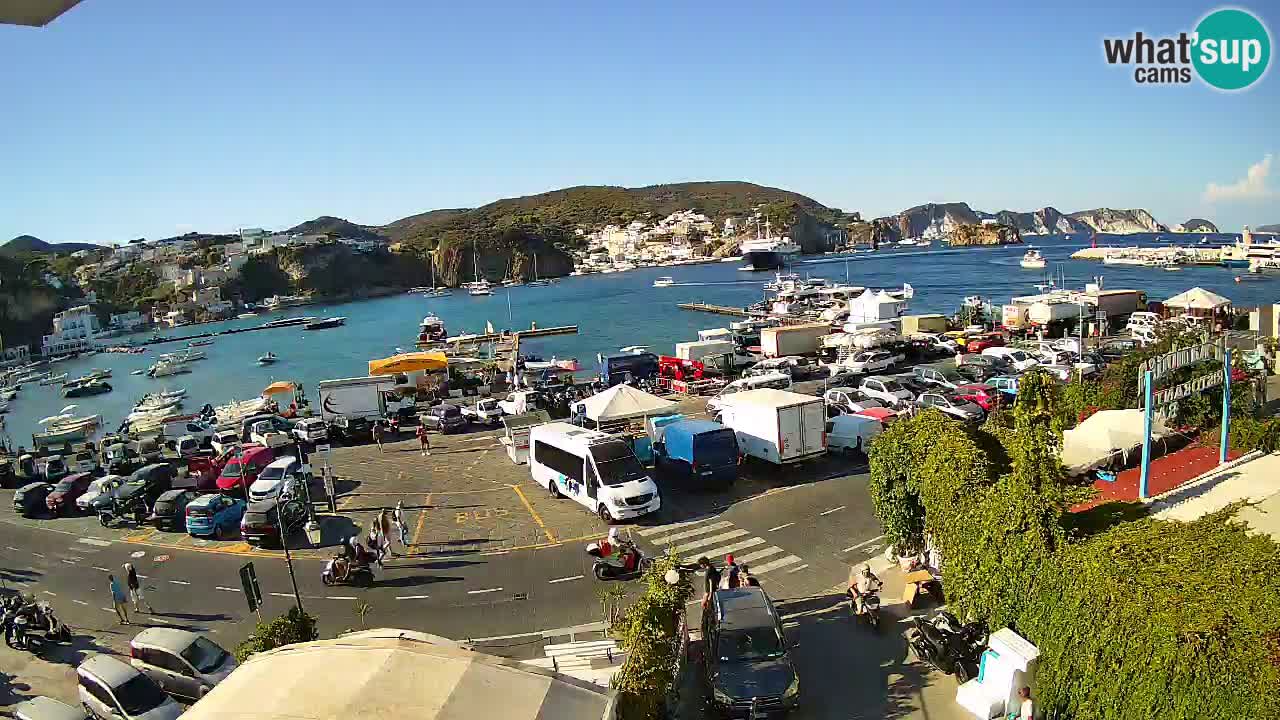 Webcam du port de Ponza – Île de Ponza