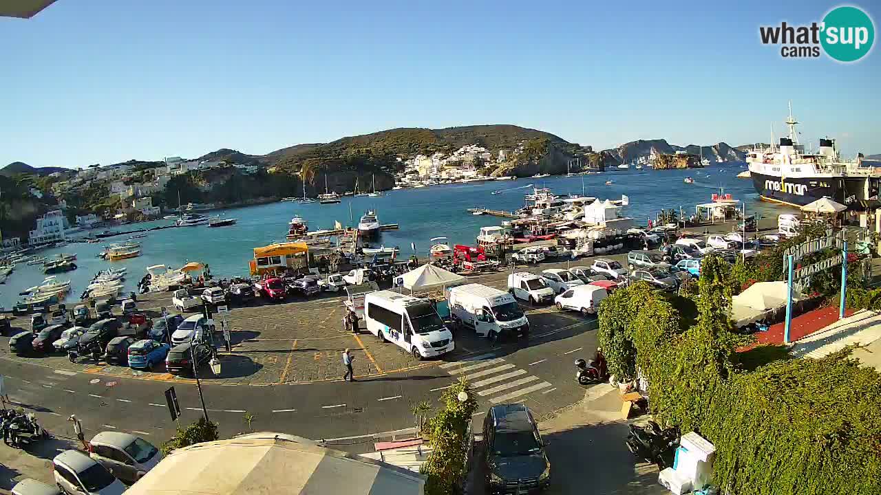 Ponza port webcam – Island of Ponza