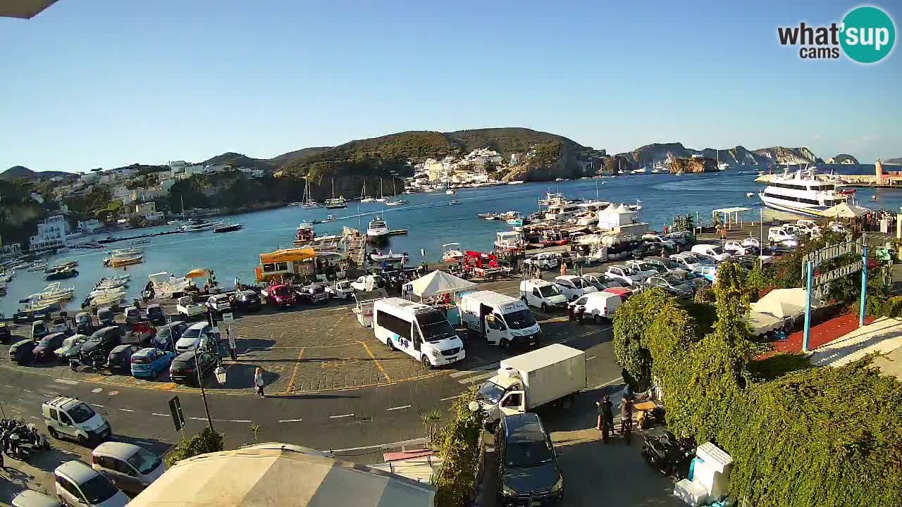 Ponza port webcam – Island of Ponza