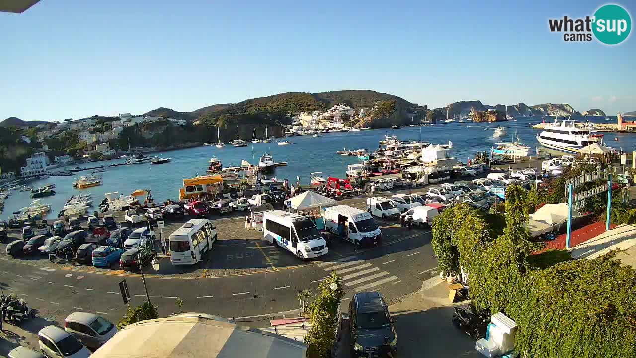 Ponza port webcam – Island of Ponza