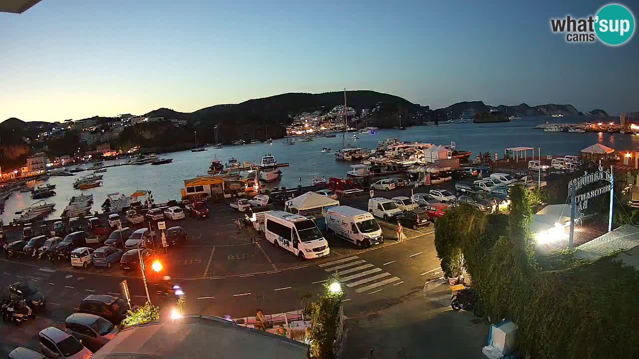 Ponza port webcam – Island of Ponza