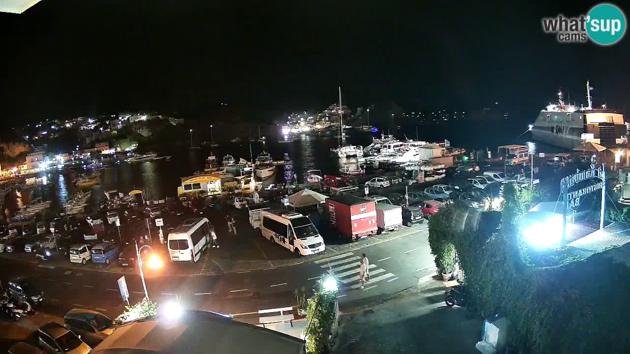 Webcam du port de Ponza – Île de Ponza