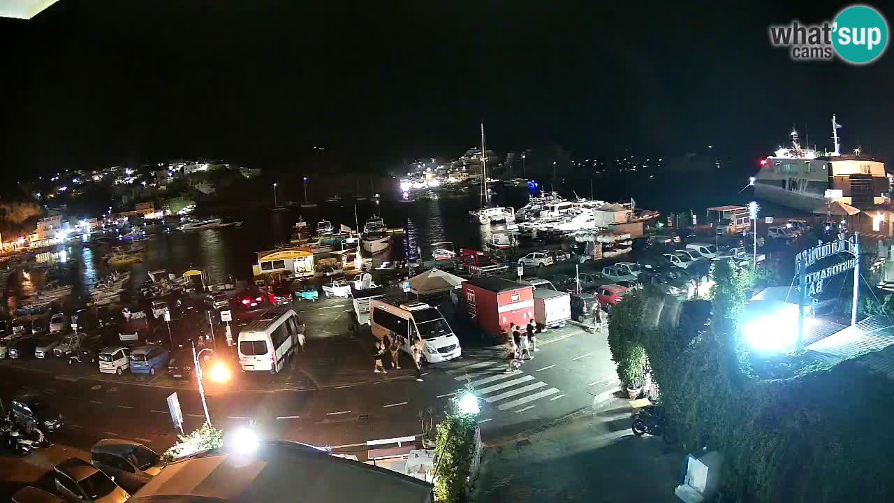 Webcam du port de Ponza – Île de Ponza