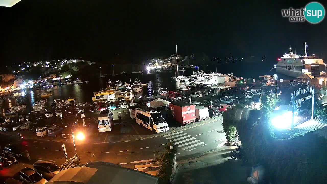 Web kamera luka Ponza – otok Ponza