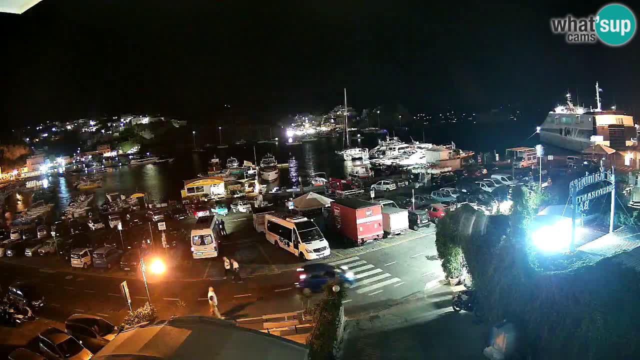 Insel Ponza Hafen webcam – Italien