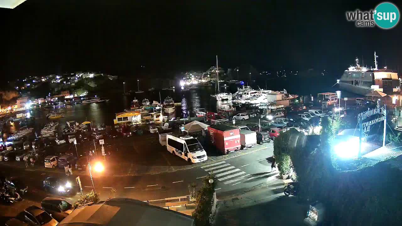 Insel Ponza Hafen webcam – Italien