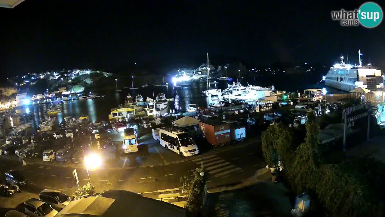 Webcam du port de Ponza – Île de Ponza