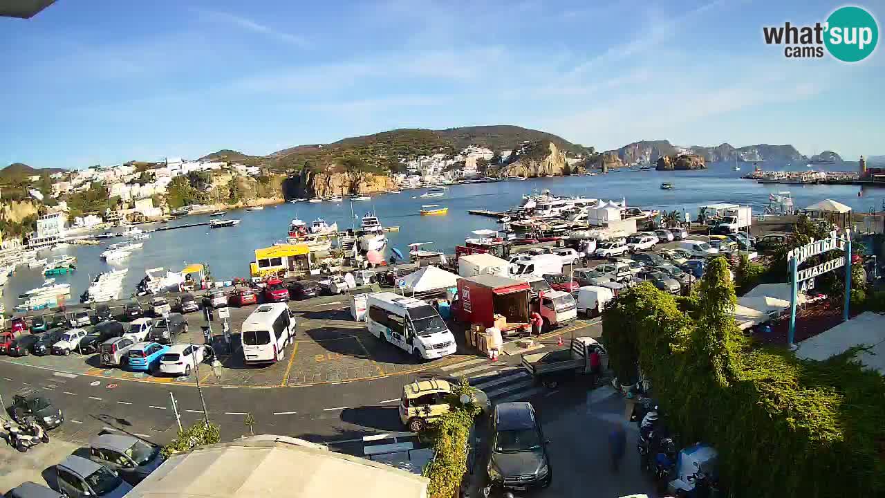 Web kamera luka Ponza – otok Ponza
