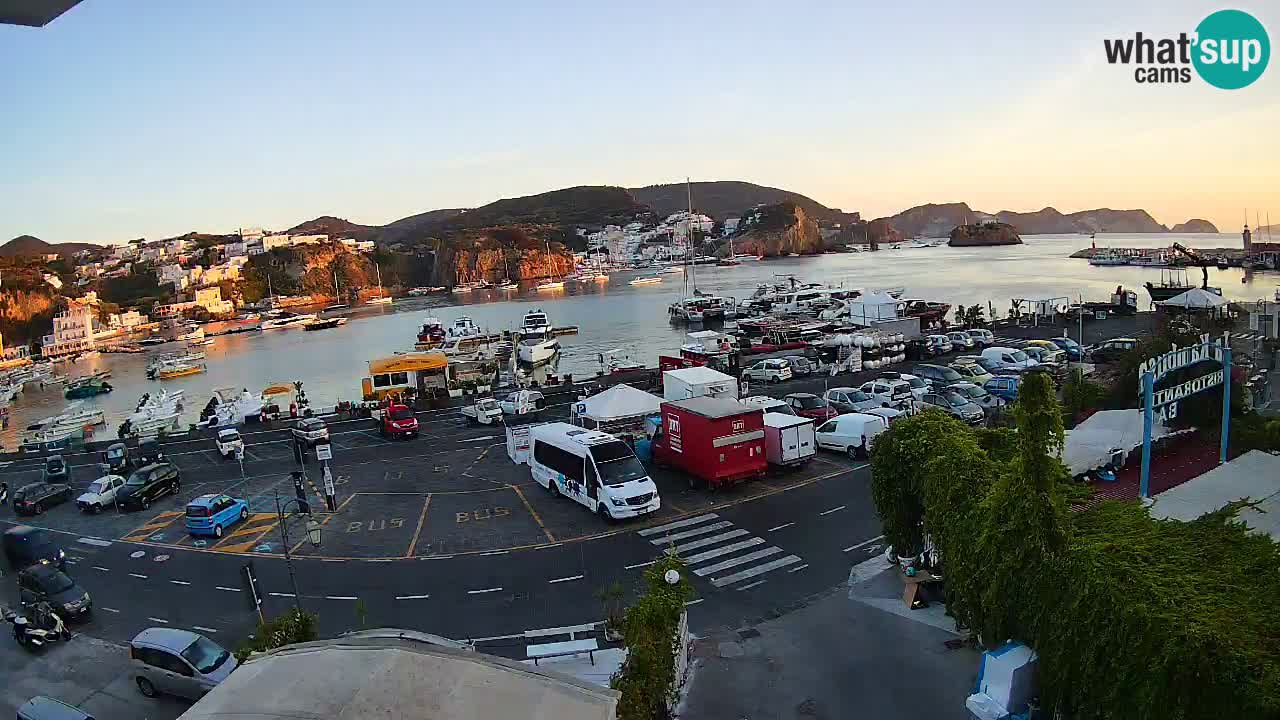 Webcam du port de Ponza – Île de Ponza