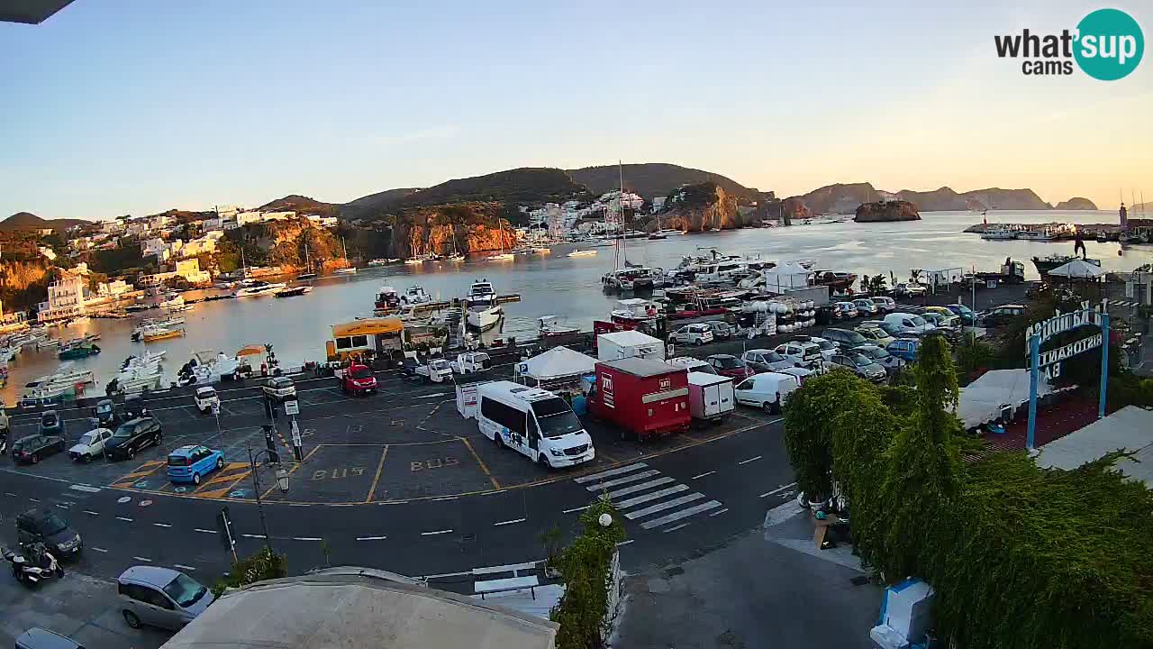 Webcam du port de Ponza – Île de Ponza
