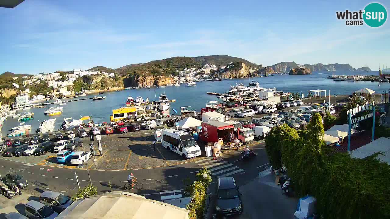 Ponza port webcam – Island of Ponza