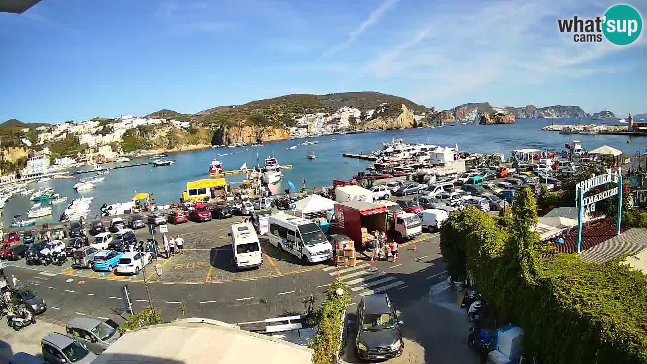 Webcam del puerto de Ponza – Isla de Ponza