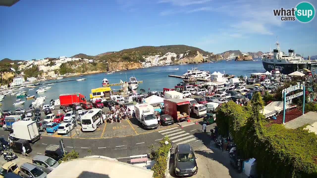 Webcam del puerto de Ponza – Isla de Ponza
