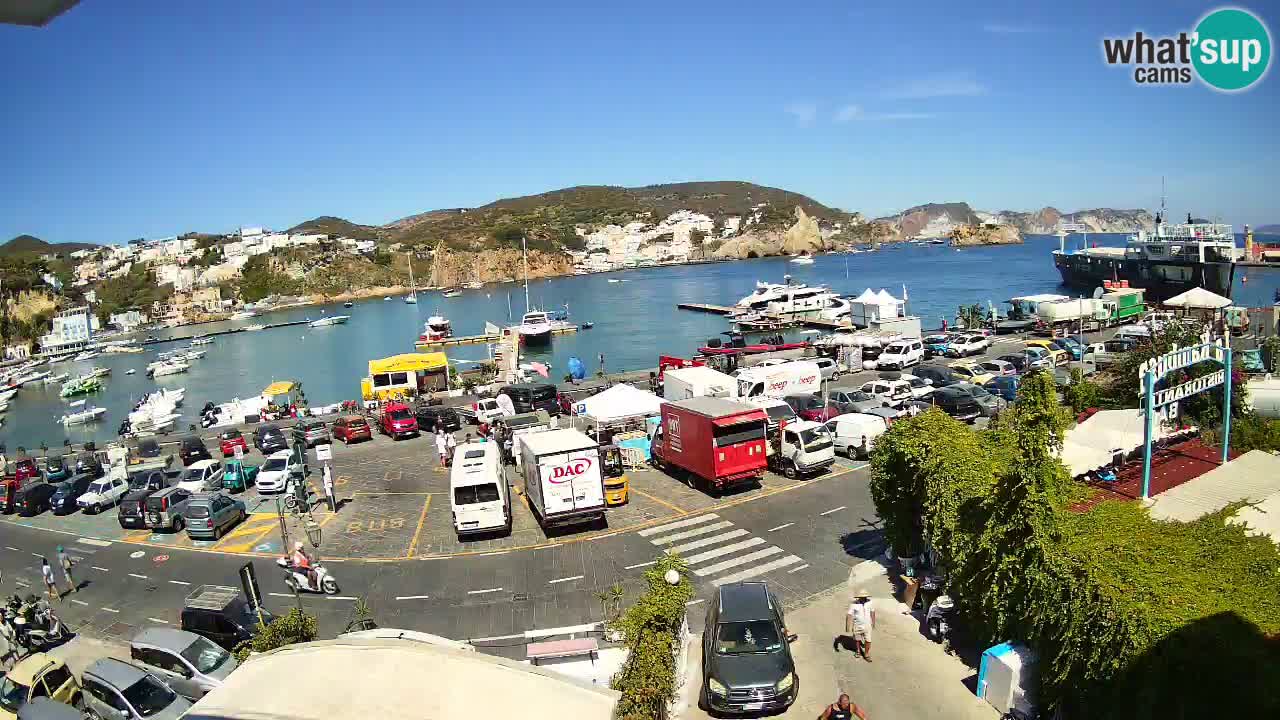 Web kamera luka Ponza – otok Ponza