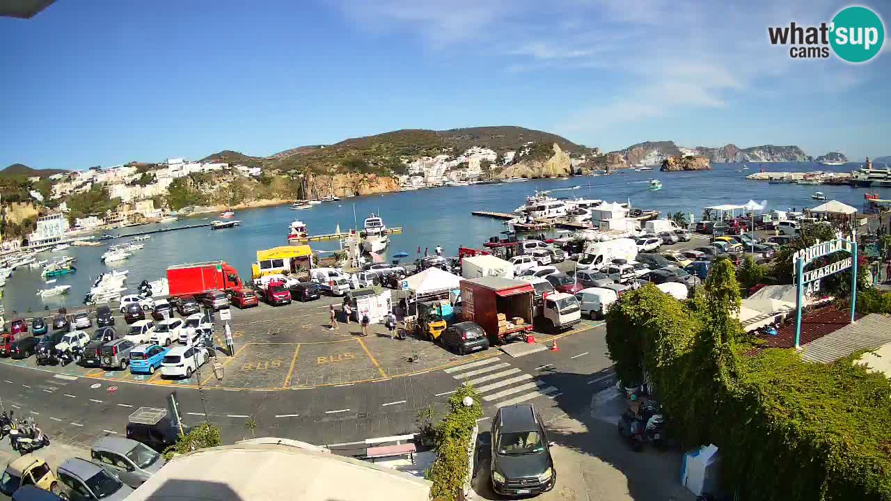 Web kamera luka Ponza – otok Ponza