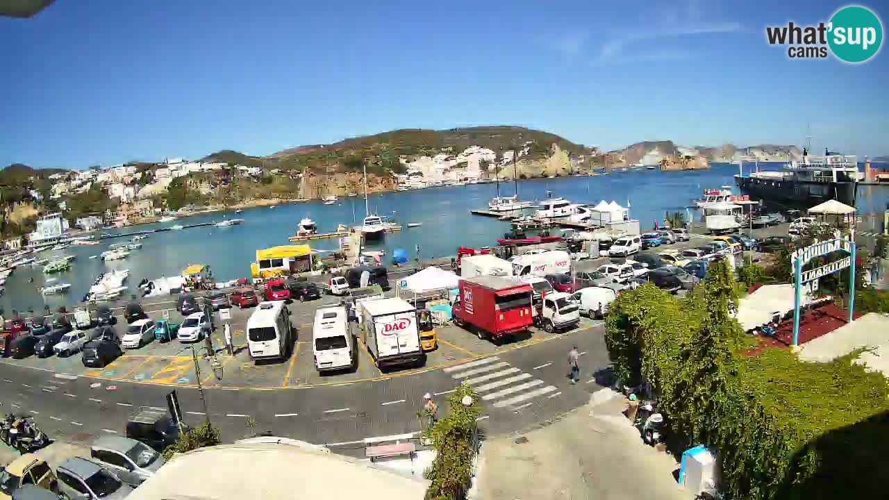 Web kamera luka Ponza – otok Ponza