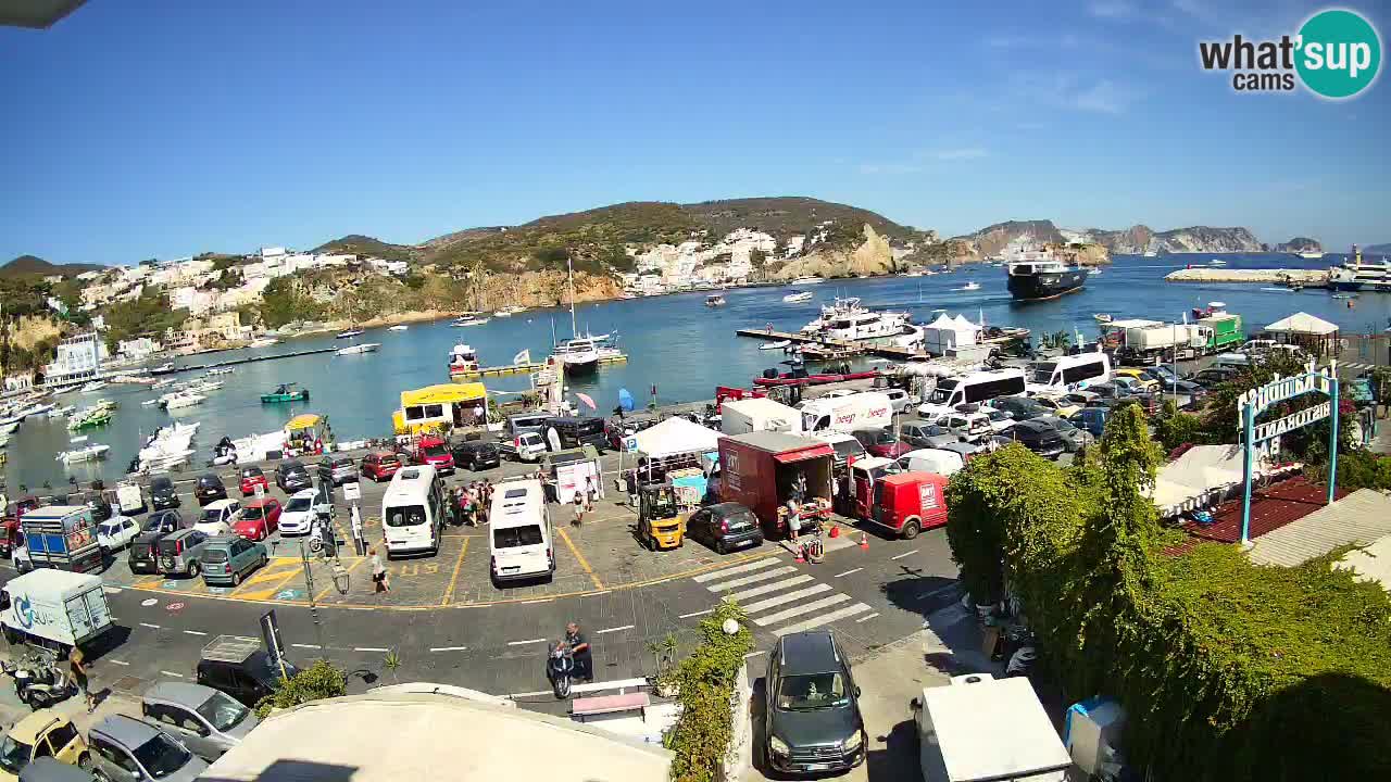 Webcam du port de Ponza – Île de Ponza