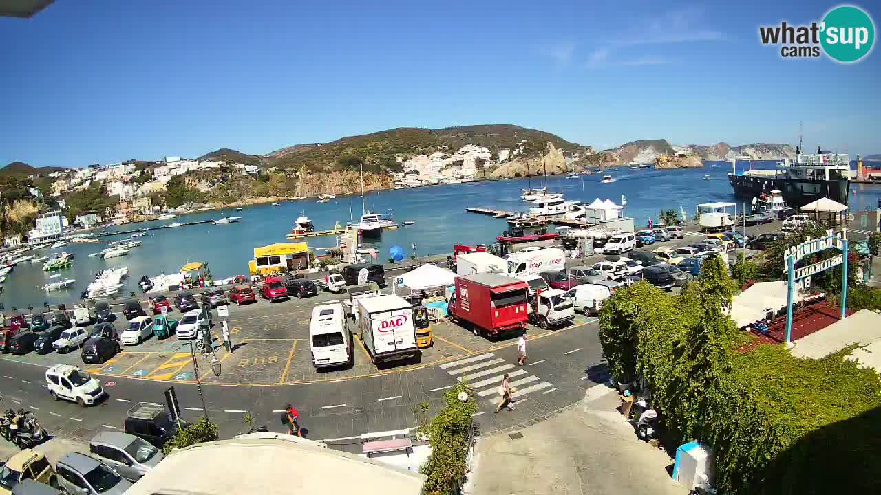 Webcam du port de Ponza – Île de Ponza