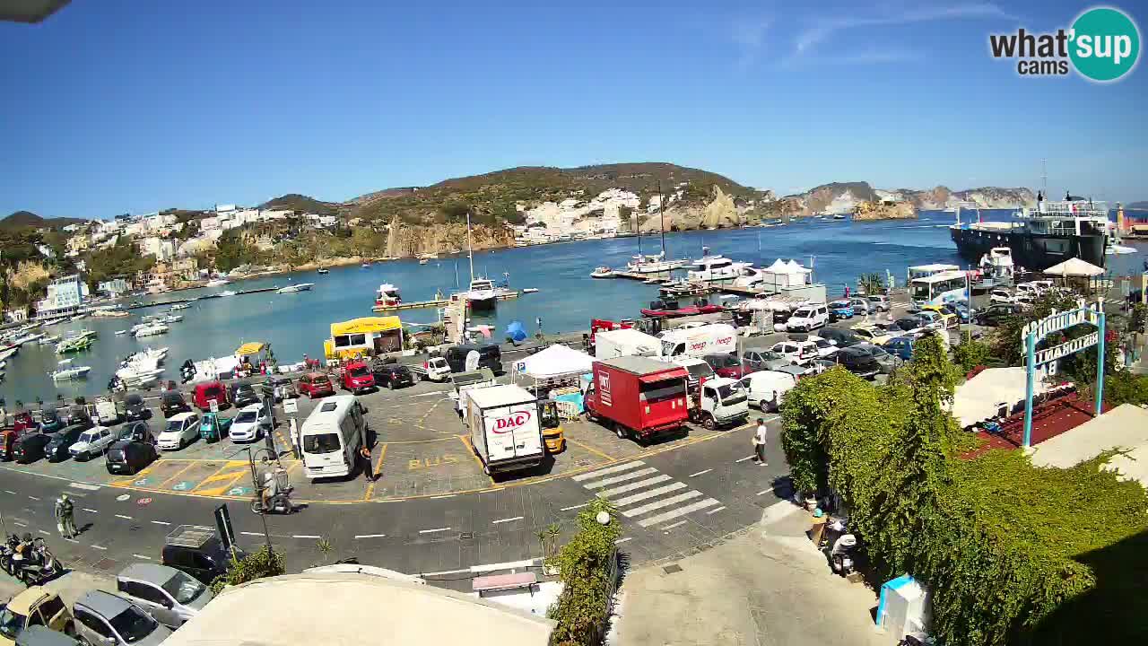 Webcam del puerto de Ponza – Isla de Ponza
