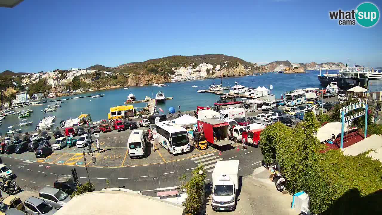 Web kamera luka Ponza – otok Ponza